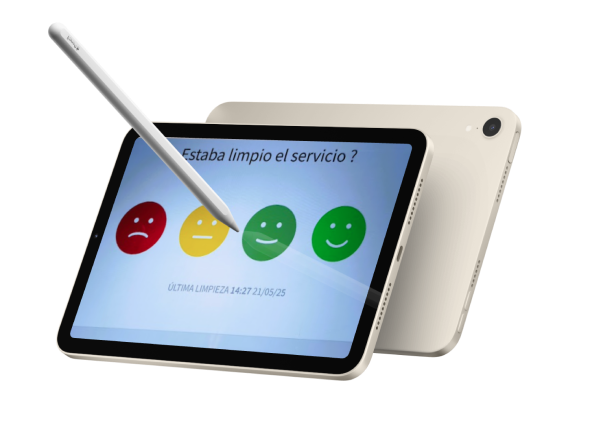 Encuesta pantalla táctil experiencia de usuario