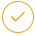 Icono listo amarillo